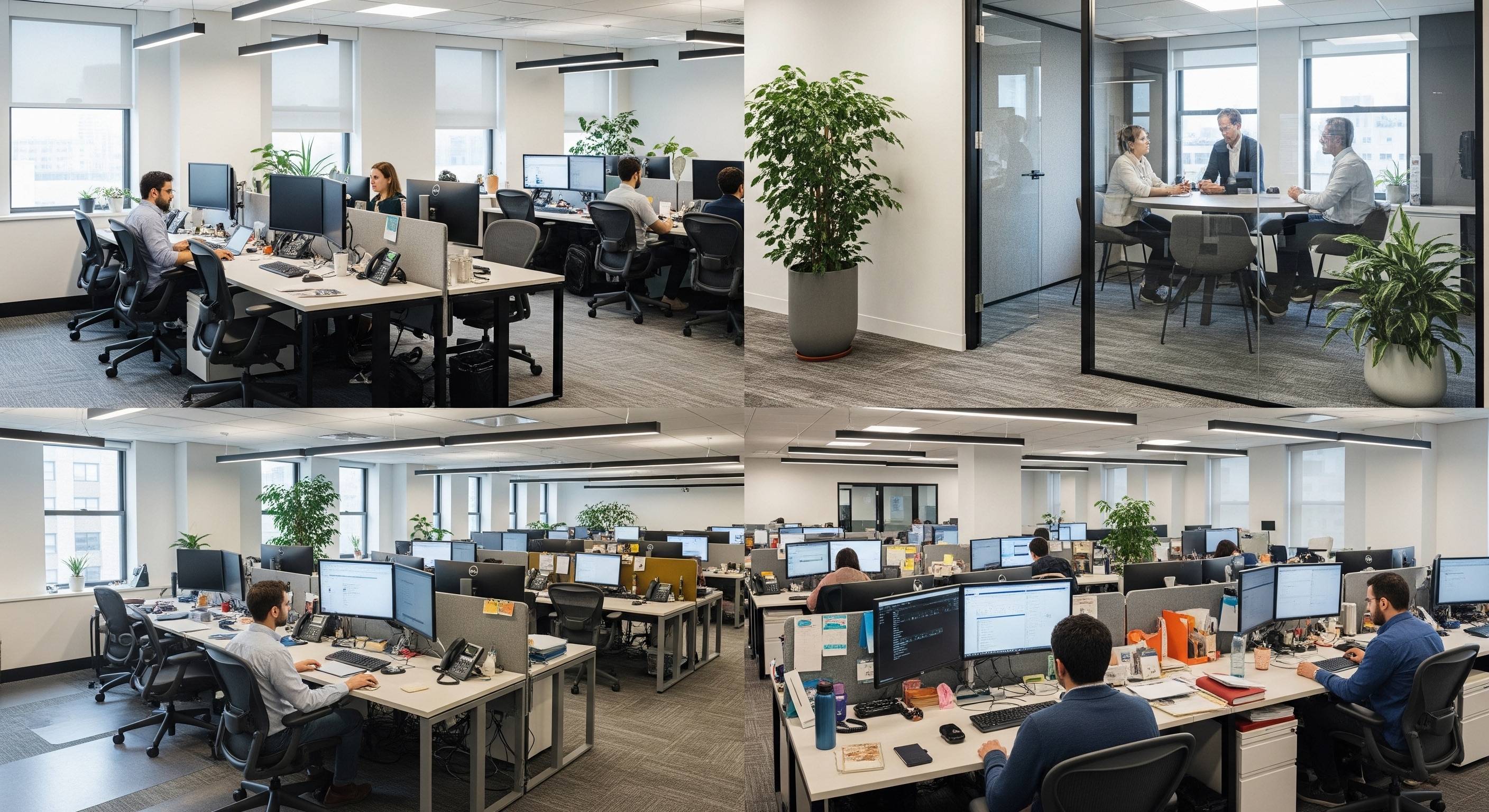 Immeuble de bureaux moderne