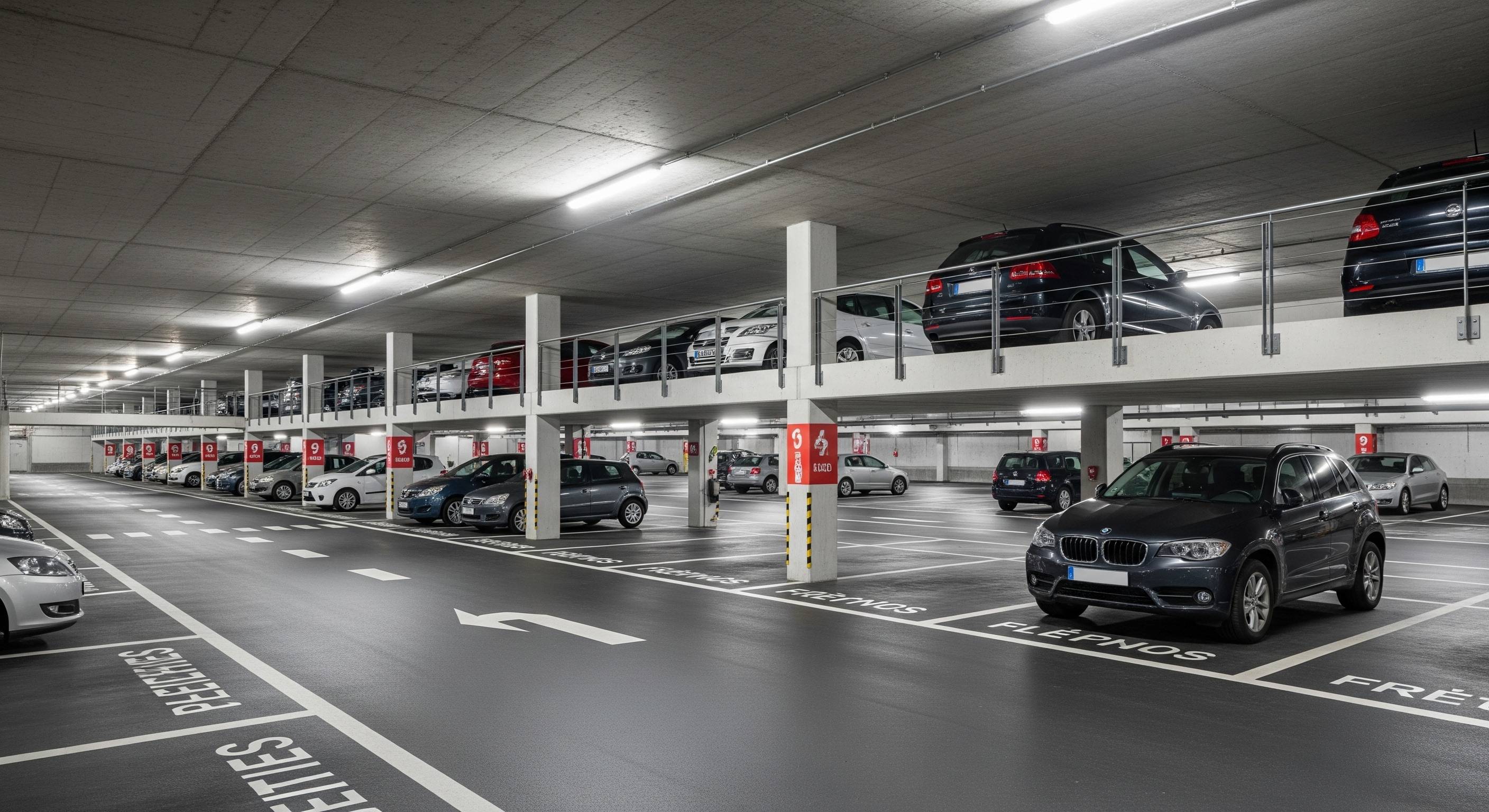 Parking souterrain moderne